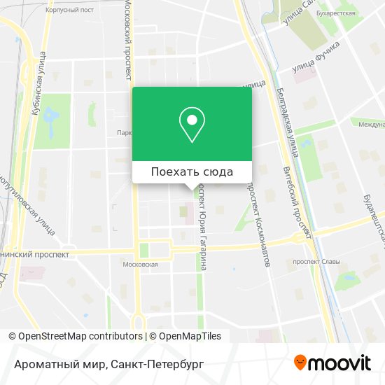 Карта Ароматный мир