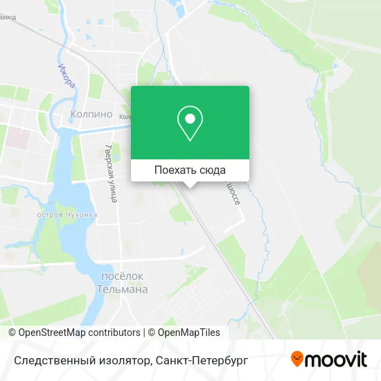 Карта Следственный изолятор