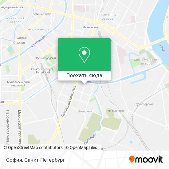 Карта София
