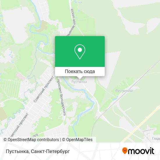 Карта Пустынка