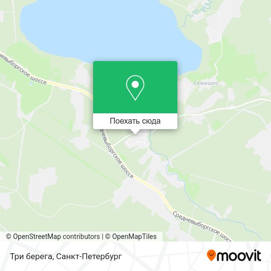 Карта Три берега