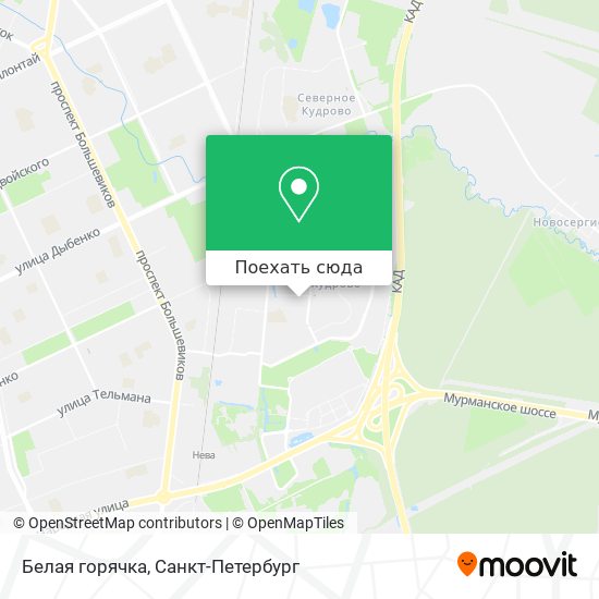 Карта Белая горячка