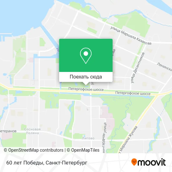 Карта 60 лет Победы