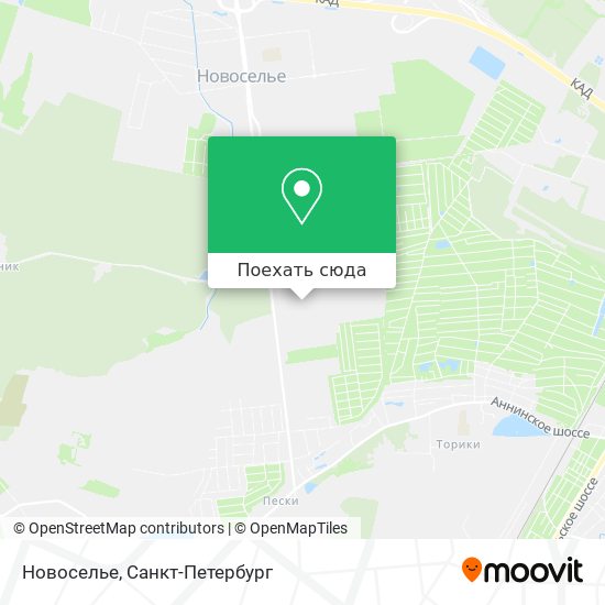 Карта Новоселье