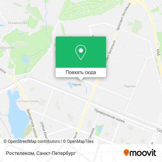 Карта Ростелеком