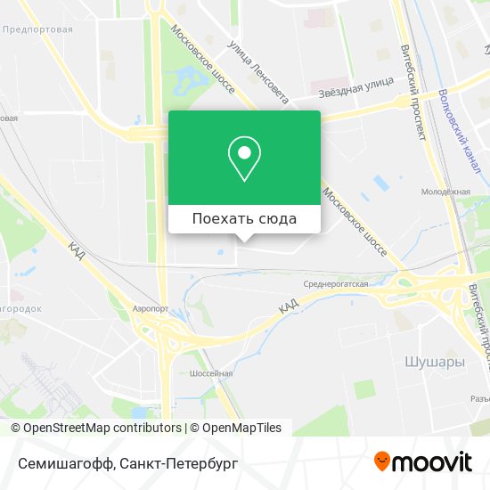 Карта Семишагофф