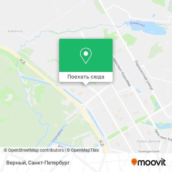 Карта Верный