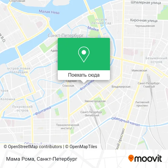 Карта Мама Рома