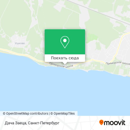 Карта Дача Заеца