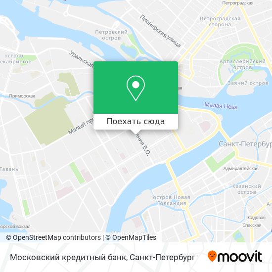 Карта Московский кредитный банк