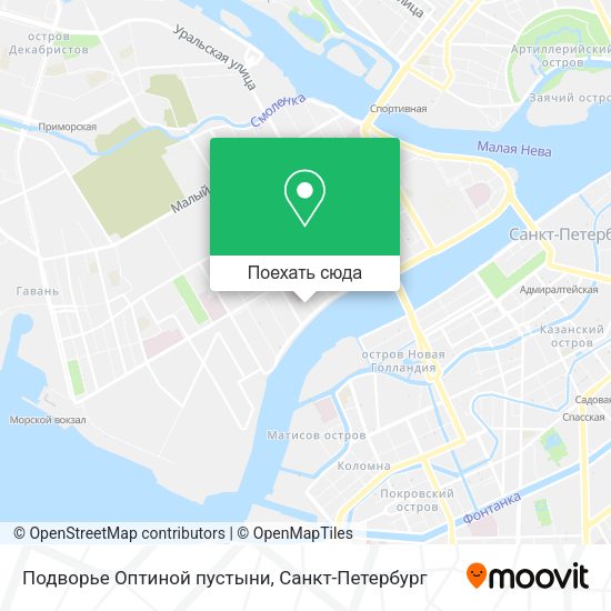 Карта Подворье Оптиной пустыни