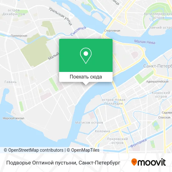 Карта Подворье Оптиной пустыни