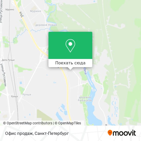 Карта Офис продаж
