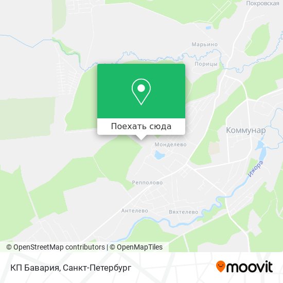 Карта КП Бавария
