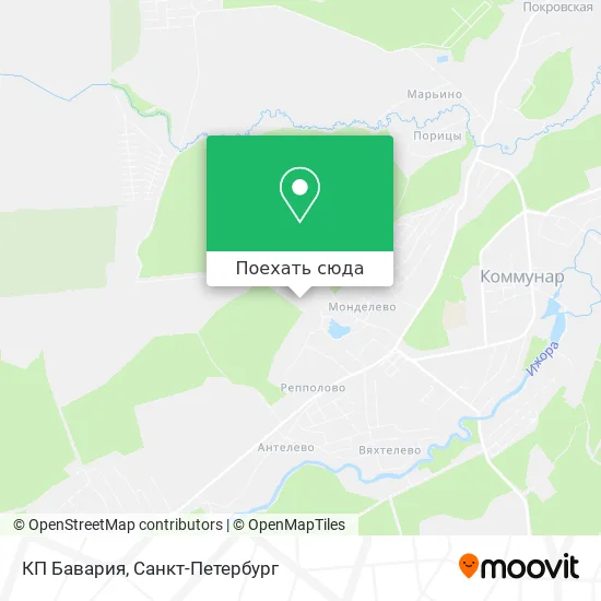 Карта КП Бавария