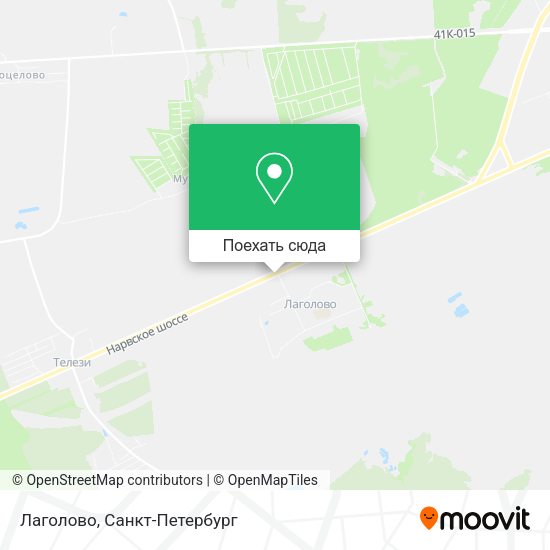 Карта Лаголово