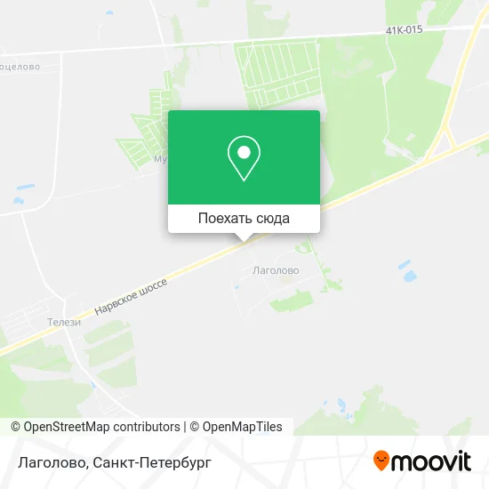 Карта Лаголово