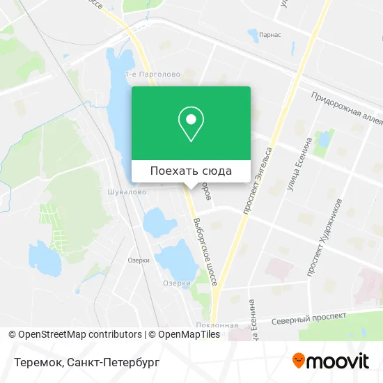 Карта Теремок