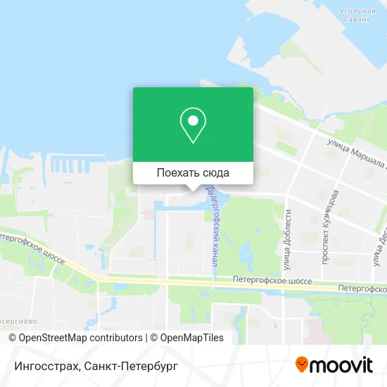Карта Ингосстрах