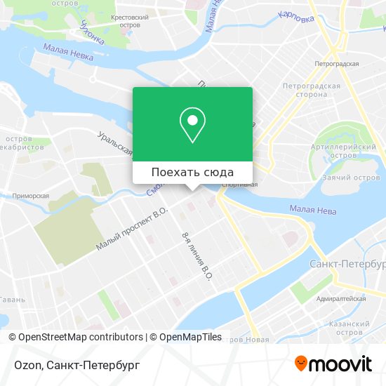 Карта Ozon