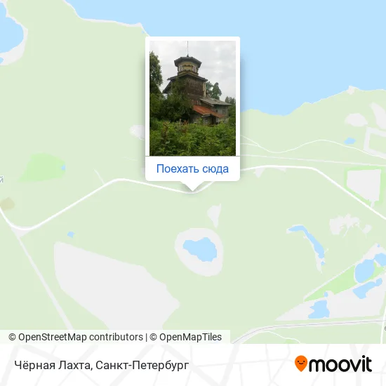 Карта Чёрная Лахта