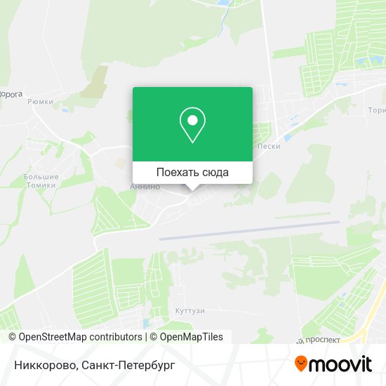 Карта Никкорово