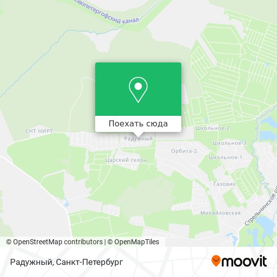Карта Радужный
