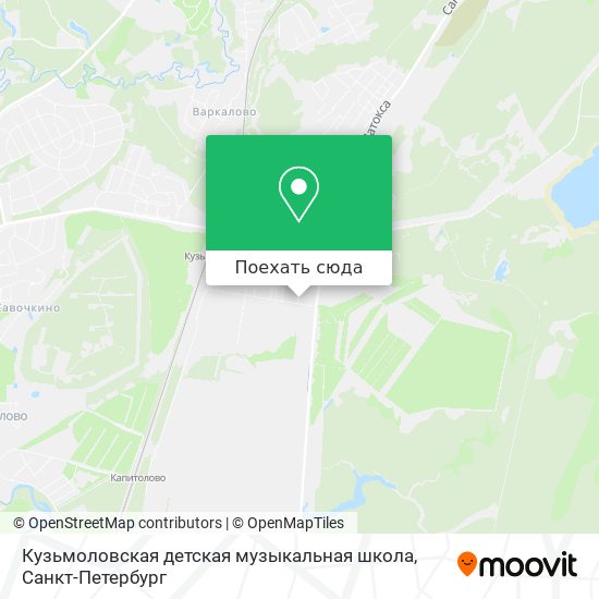 Карта Кузьмоловская детская музыкальная школа