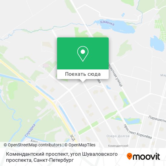 Спб шуваловский проспект карта