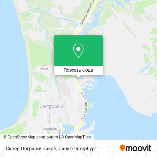 Карта Сквер Пограничников