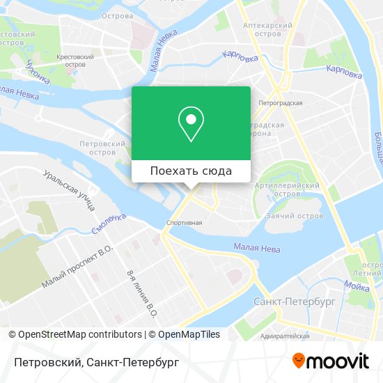 Карта Петровский