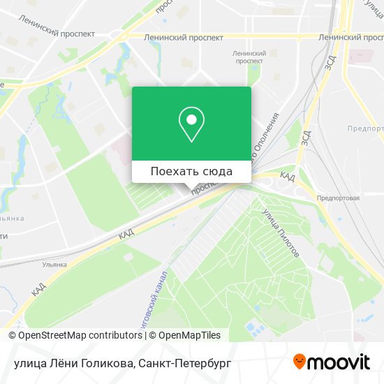 Карта улица Лёни Голикова