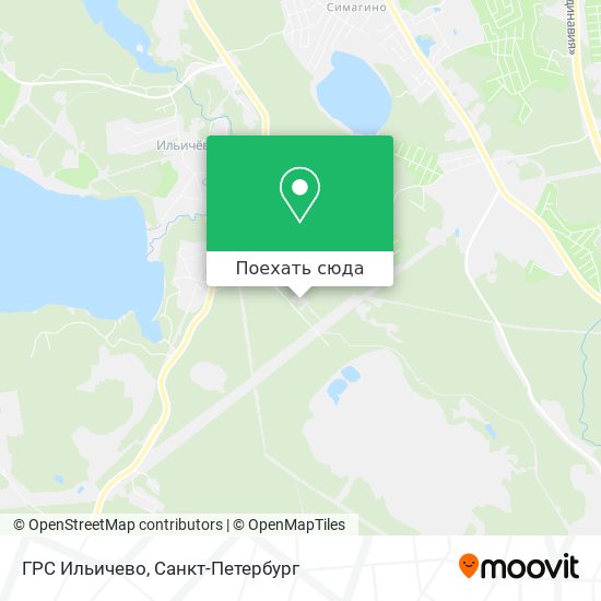 Карта ГРС Ильичево