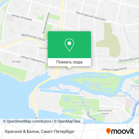 Карта Красное & Белое