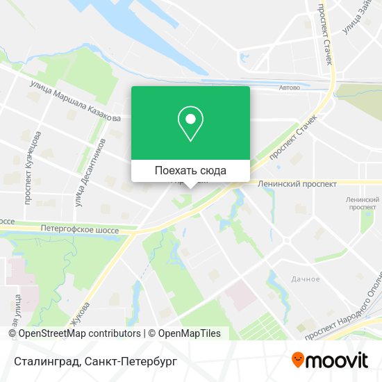 Карта Сталинград