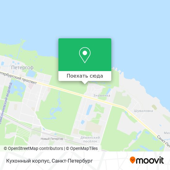 Карта Кухонный корпус