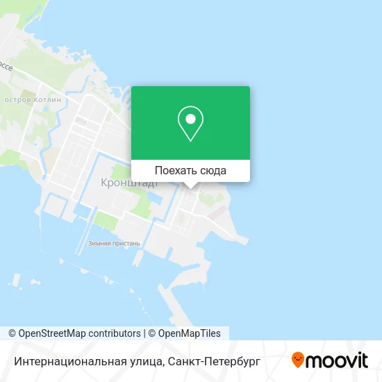 Карта Интернациональная улица