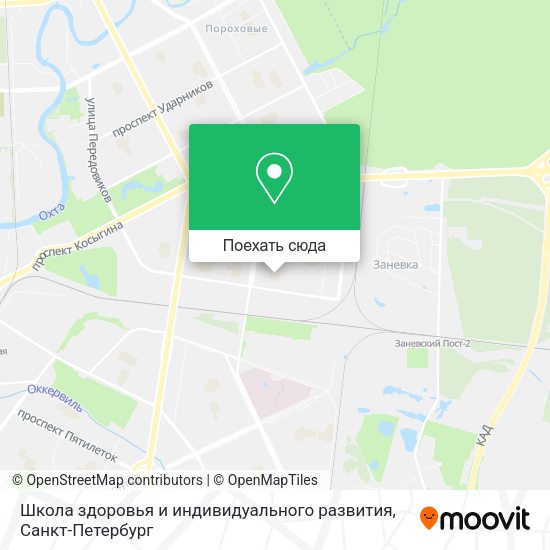 Карта Школа здоровья и индивидуального развития