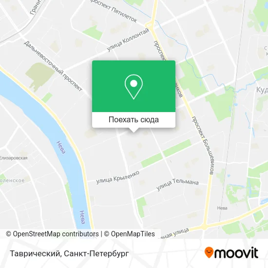 Карта Таврический