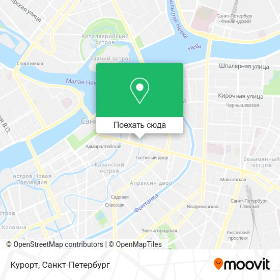 Карта Курорт