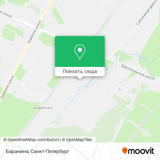 Карта Баранина