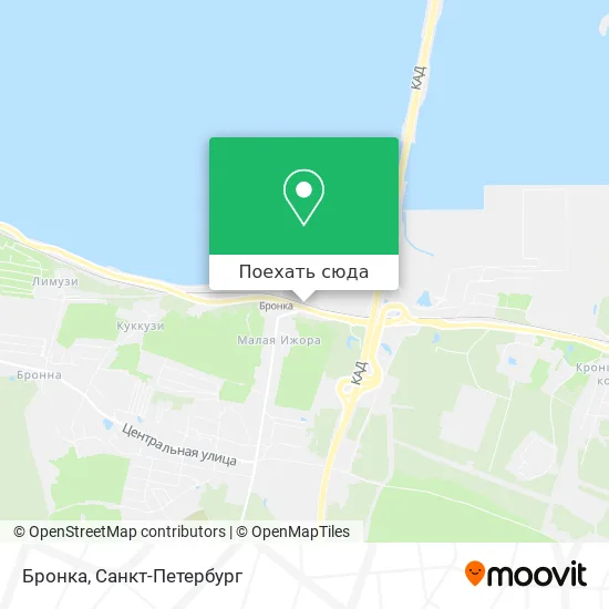 Карта Бронка