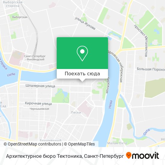 Карта Архитектурное бюро Тектоника