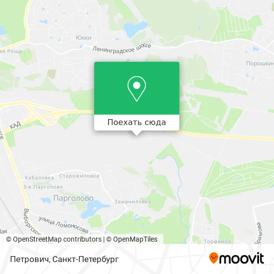 Карта Петрович