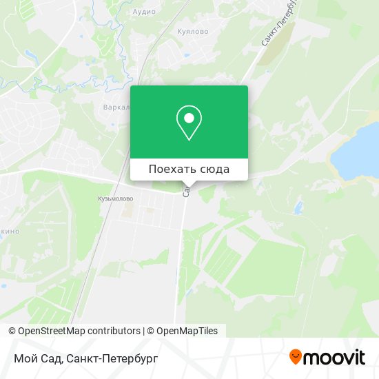 Карта Мой Сад