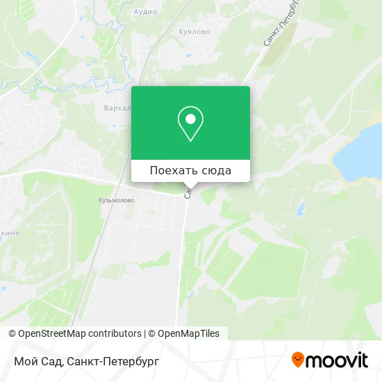 Карта Мой Сад