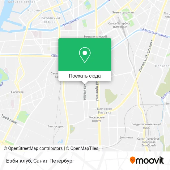 Карта Бэби-клуб