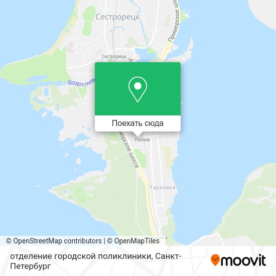 Карта отделение городской поликлиники