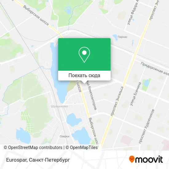 Карта Eurospar