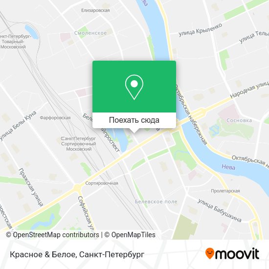 Карта Красное & Белое